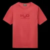 Hot H2O Logo T-Shirt -  Kortærmede T-shirt Rød