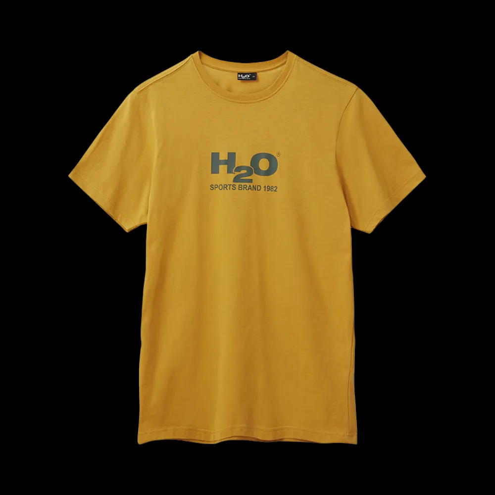 New H2O Logo T-Shirt - Kortærmede T-shirt Gul