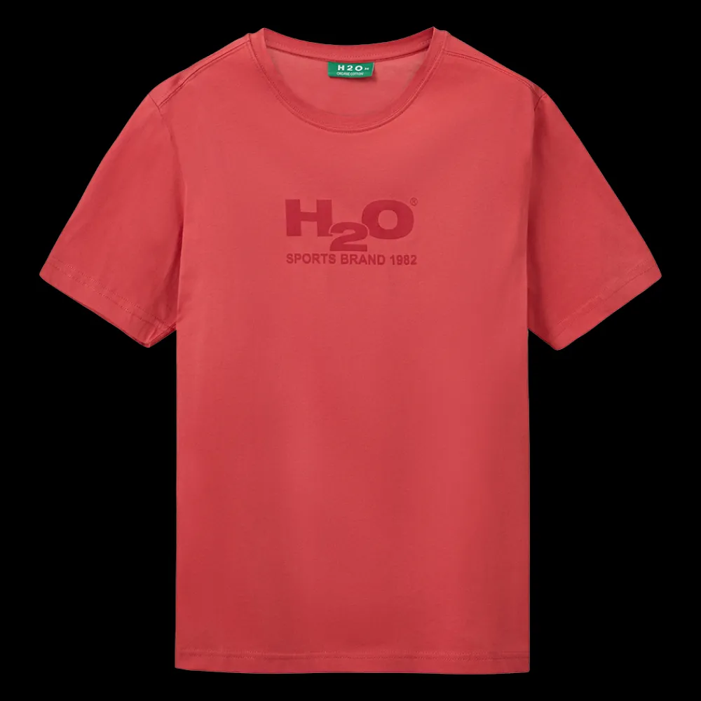 Hot H2O Logo T-Shirt - Kortærmede T-shirt Rød