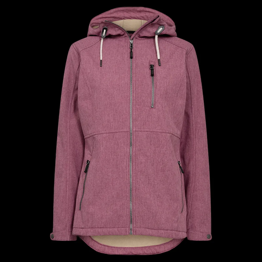 Hot Nanok Lund 25, W - Dame Softshell Jakke Pink