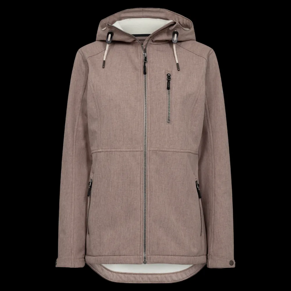 Online Nanok Lund 25, W - Dame Softshell Jakke Sand