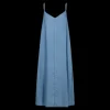 Outlet Fabrin Copenhagen Lyocell Dress 25, W. - Dame Kjole Blå