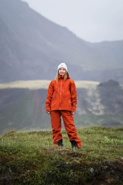 Sale Nord Milan 24, Uni - Vandtætte skalbukser Orange