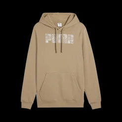 Sale Puma MM Hoodie Fl - Herre Sweatshirt Sand