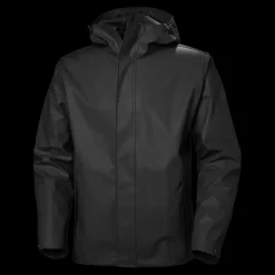 Sale Helly Hansen Moss Jacket - Herre Regnjakke Sort