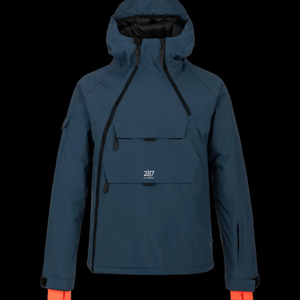 Online 2117 of Sweden Nelkerim Padded Anorak - Herre Ski- og Vinterjakke Blå