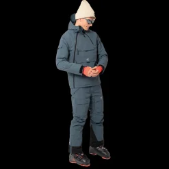Online 2117 of Sweden Nelkerim Padded Anorak - Herre Ski- og Vinterjakke Blå
