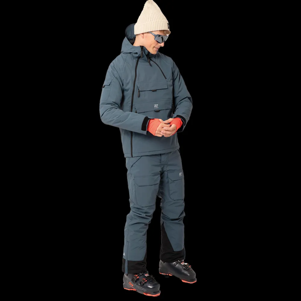 Online 2117 of Sweden Nelkerim Padded Anorak - Herre Ski- og Vinterjakke Blå