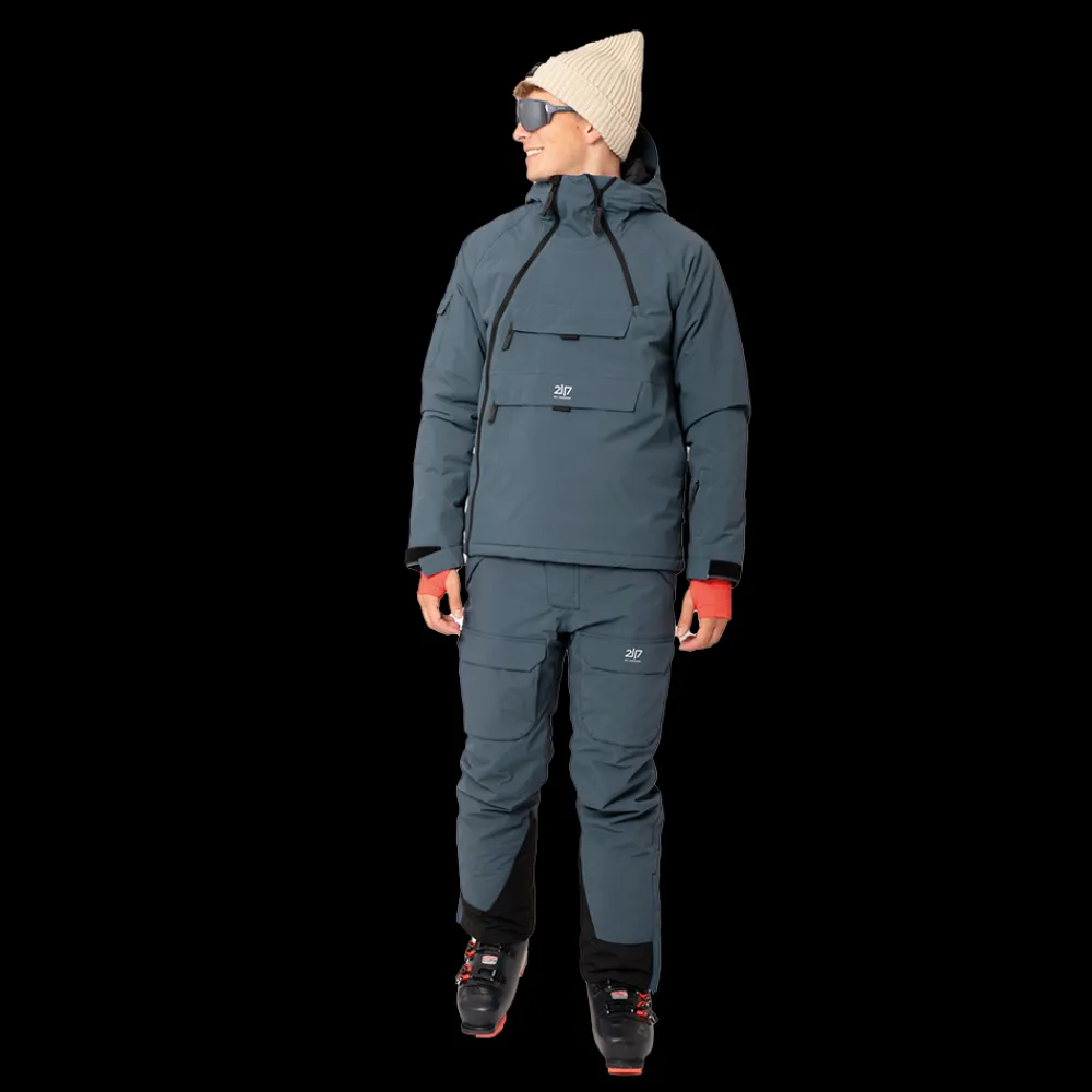 Online 2117 of Sweden Nelkerim Padded Anorak - Herre Ski- og Vinterjakke Blå
