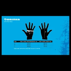 Hot Waimea Neo Gloves, Uni - Voksen Neopren Handsker Sort