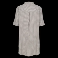 Best Fabrin Copenhagen New Big Shirt Collar 25, W. - Dame Skjorte Sand