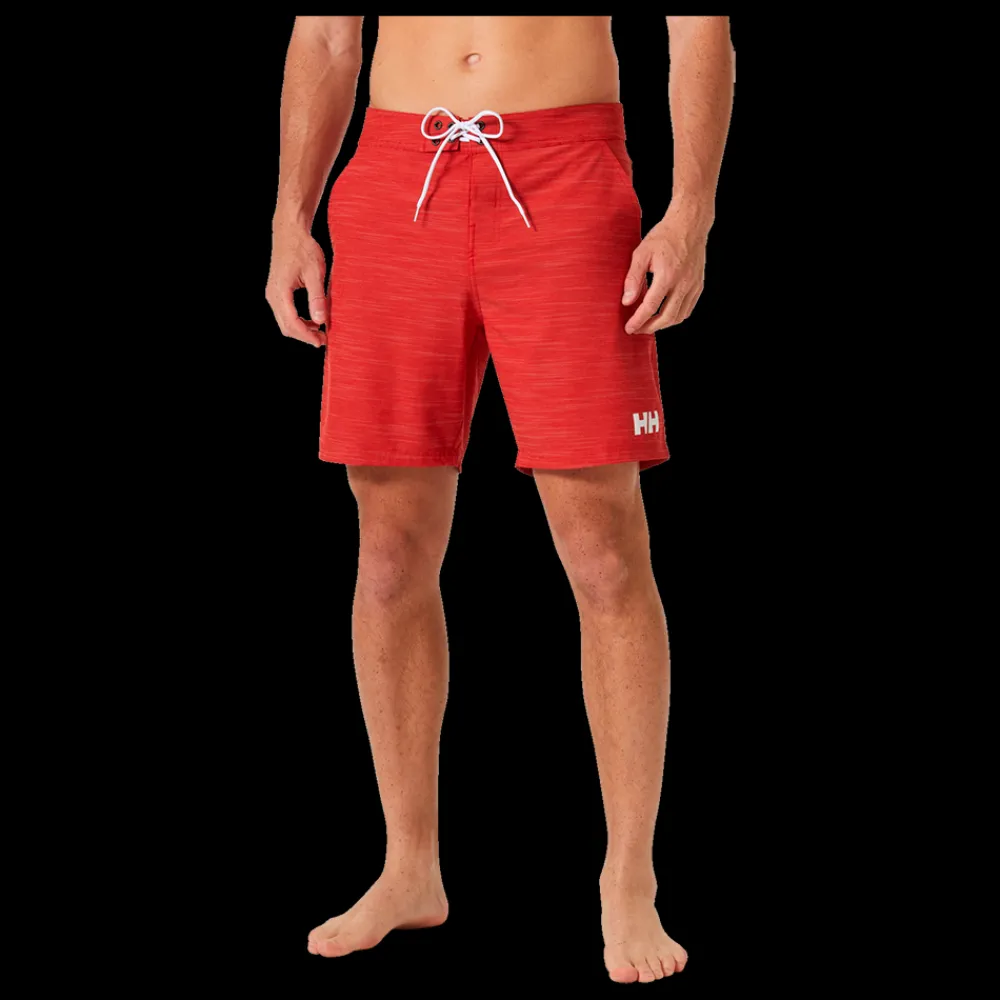 Outlet Helly Hansen Newport Board Shorts - Herre Badeshorts Rød