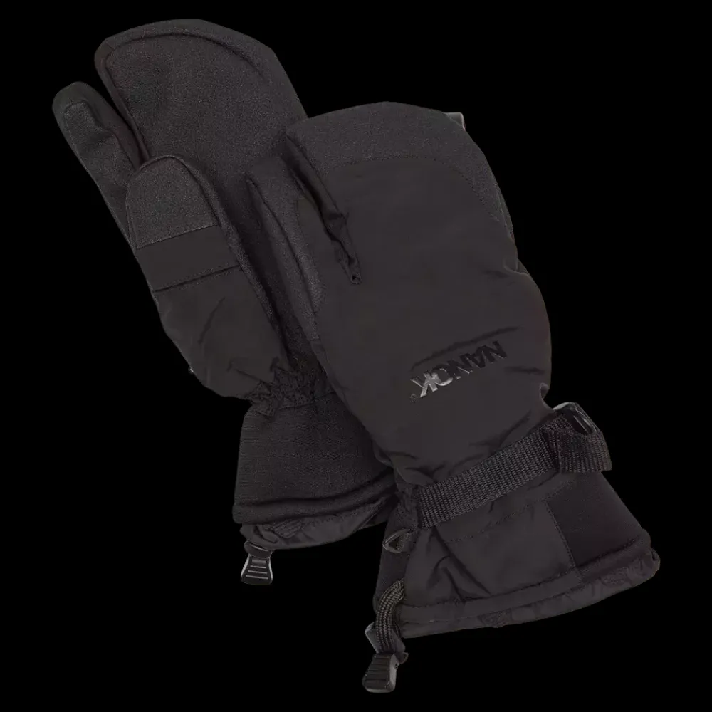 Best Nanok No. 1 Glove Sr - Voksen skihandsker Sort