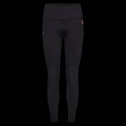 Hot Nord Gunbritt 25, W - Dame Outdoor Tights Sort