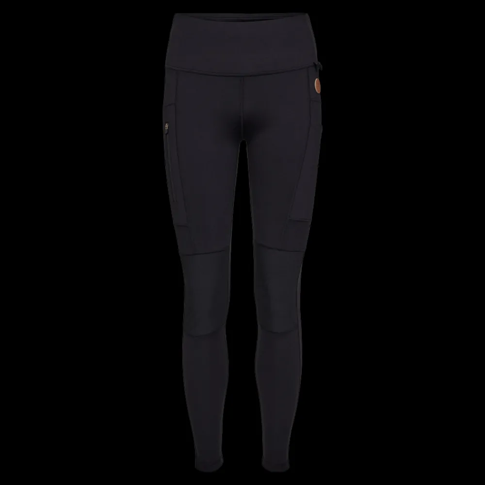 Hot Nord Gunbritt 25, W - Dame Outdoor Tights Sort