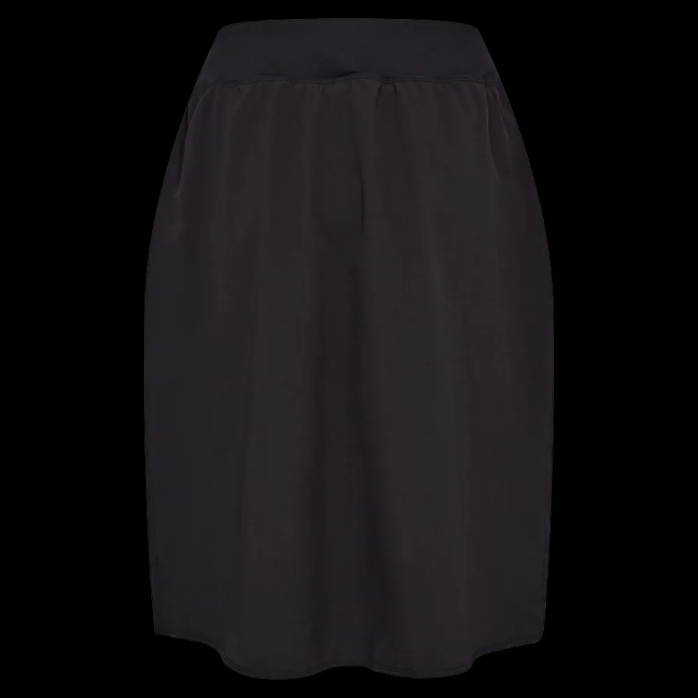Fashion Nord Malene Long 25, W - Dame nederdel med shorts Sort