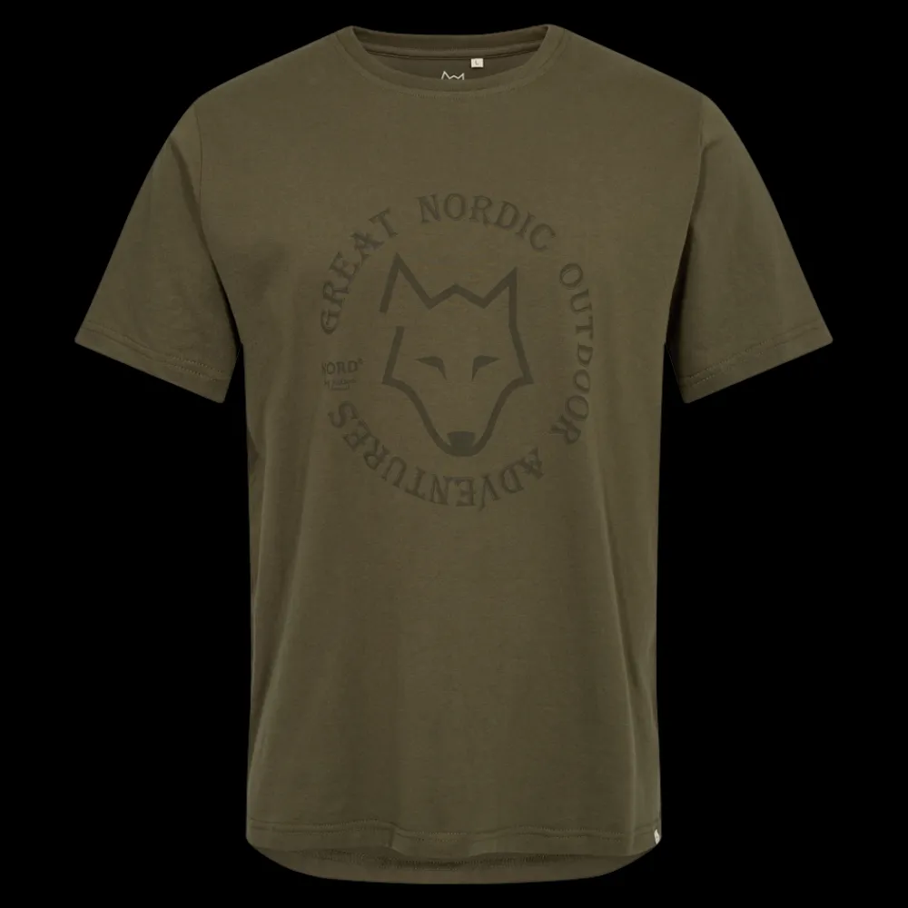 Fashion Nord Miley 25, Sr - Herre T-shirt Grøn