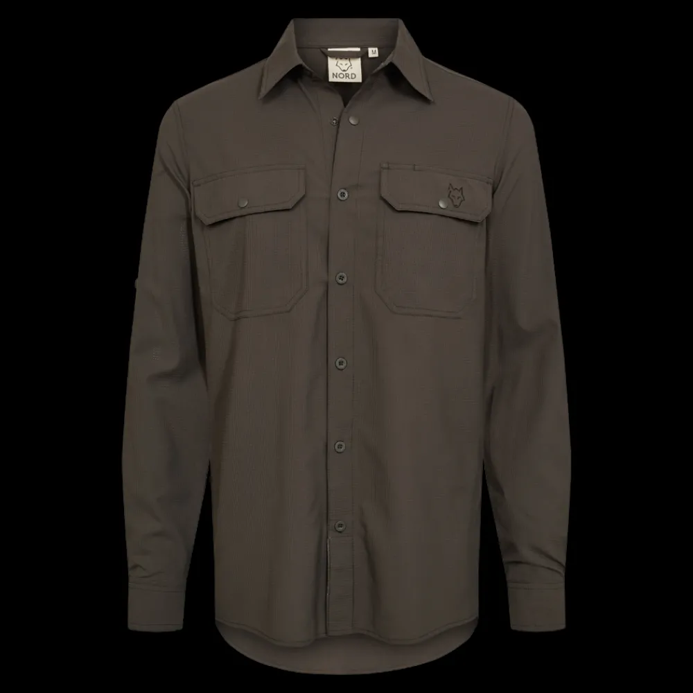 Clearance Nord Valdis 25, Uni - Voksen Outdoor Skjorte Grøn