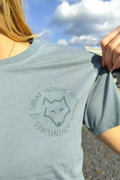 Discount Nord Vera 25, W - Dame T-shirt Blå