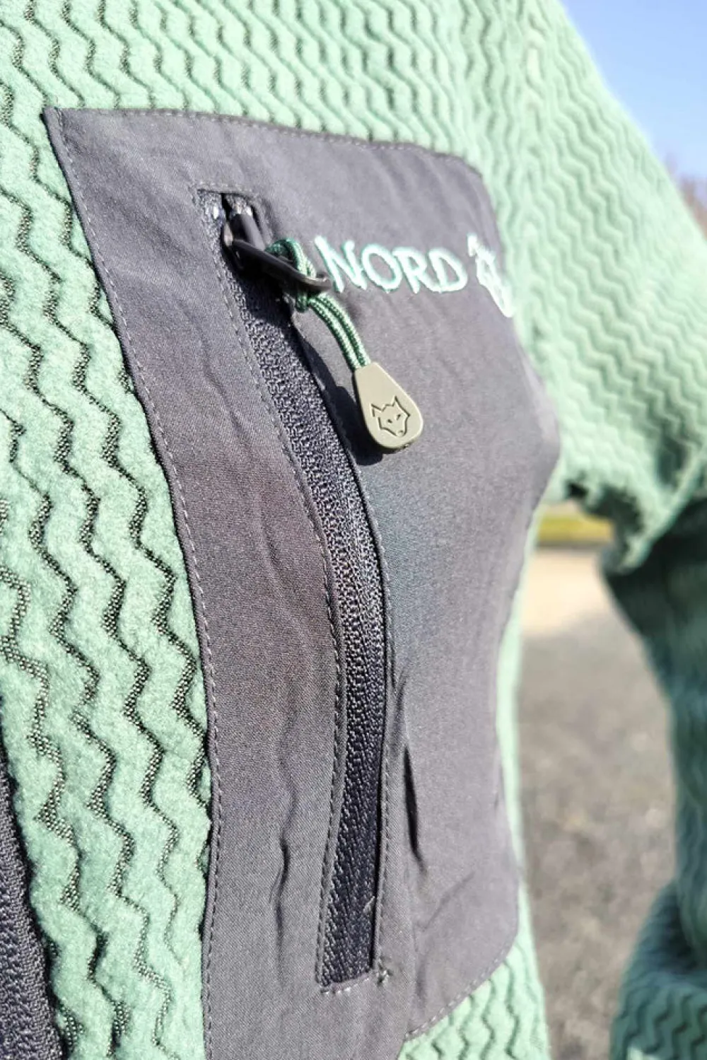 Hot Nord Verona 25, W - Dame Fleecetrøje Grøn