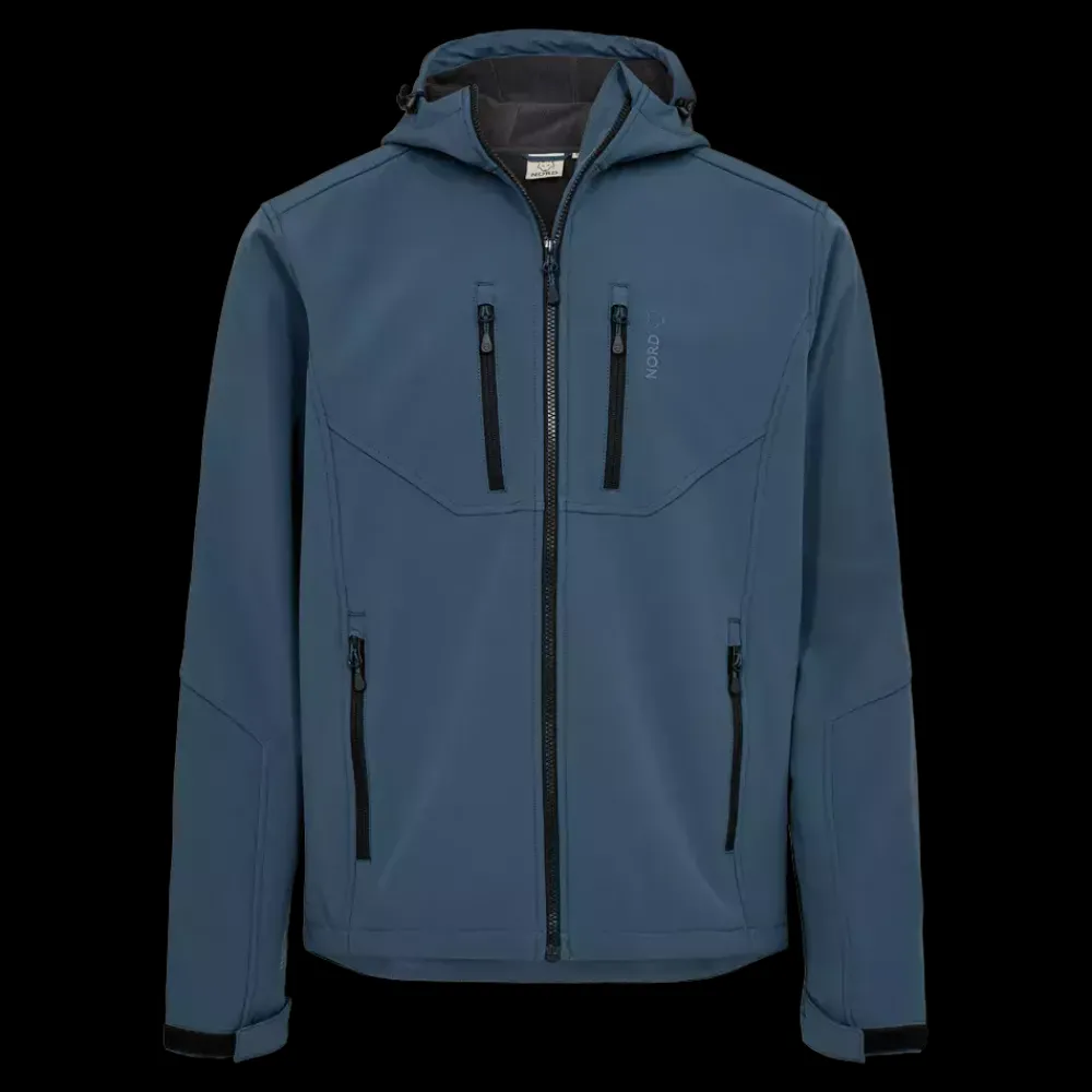 New Nord Oliver 24, Sr - Herre Softshell Jakke Blå