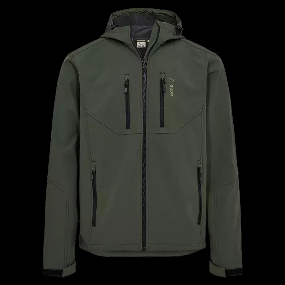 New Nord Oliver 24, Sr - Herre Softshell Jakke Grøn