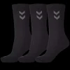 Hot Hummel 3 Pack Basic sock - 3 pak Sokker Sort