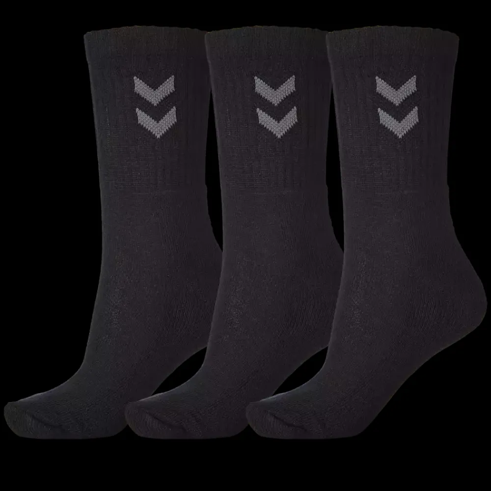 Hot Hummel 3 Pack Basic sock - 3 pak Sokker Sort