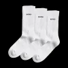 New Björn Borg 3-Pack Crew Sock - Strømper Hvid