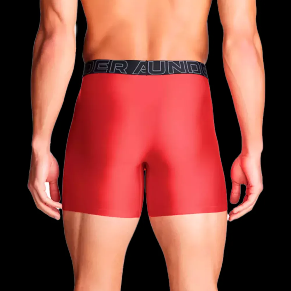 Clearance Under Armour 3-Pack Perf Tech Boxer - Herre Boksershorts Rød