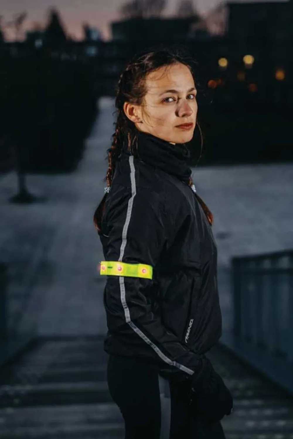 New Avento Pair Sports Armband - Refleks Armbånd Multi