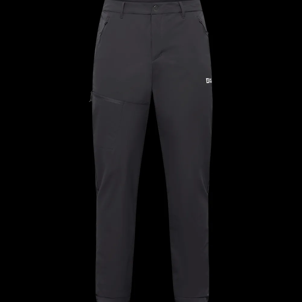 Outlet Jack Wolfskin Pico Trail Pants - Herre Outdoor Bukser Sort