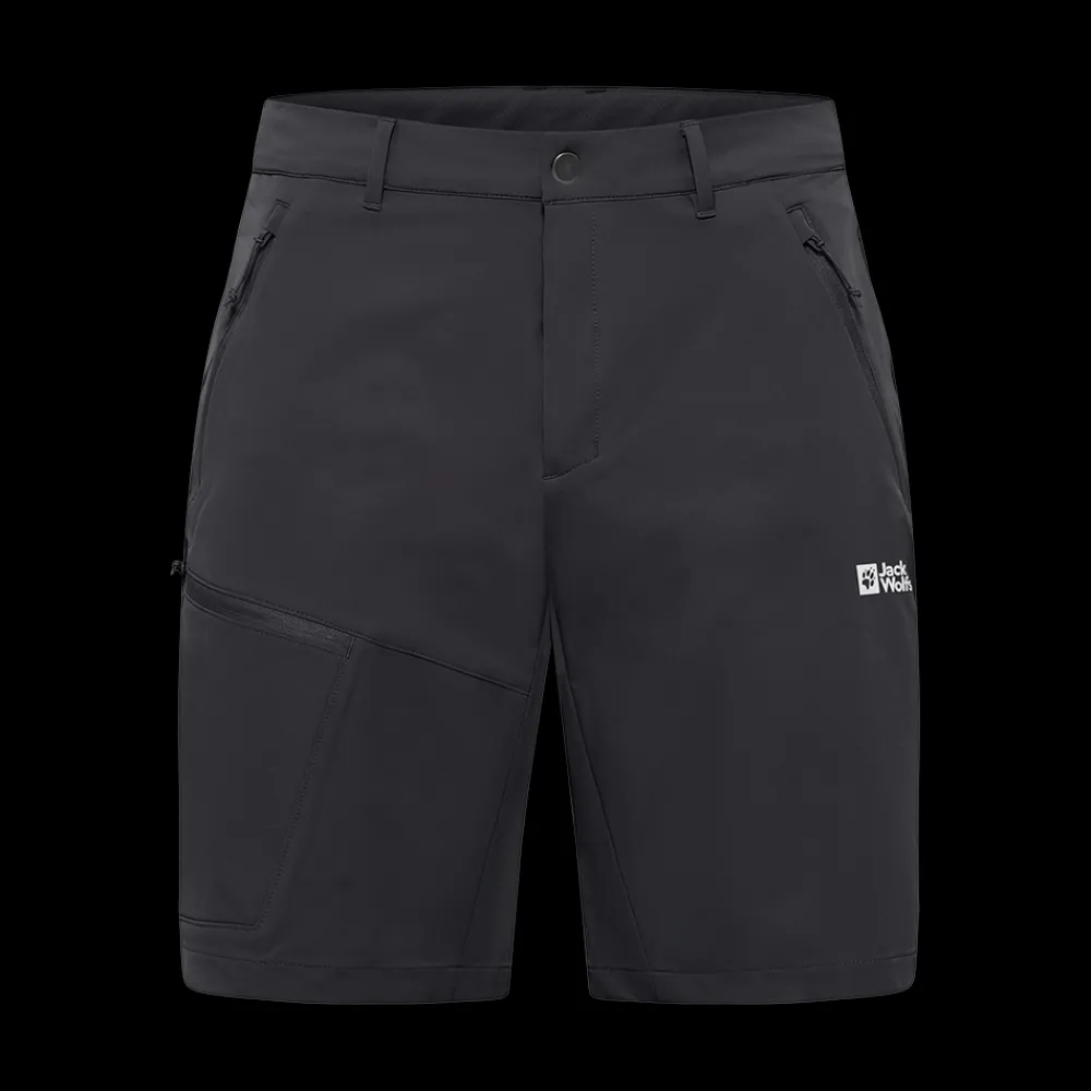 Online Jack Wolfskin Pico Trail Shorts - Herre Outdoor Shorts Sort