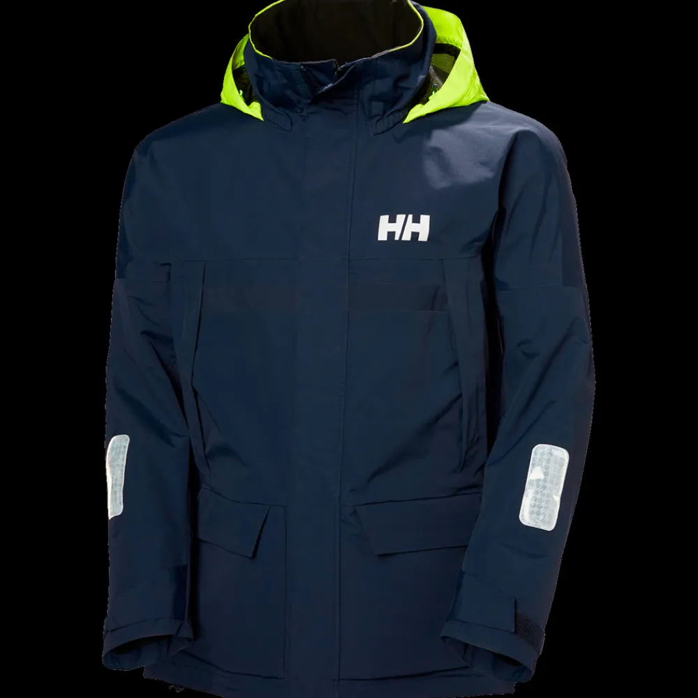 Outlet Helly Hansen Pier 4.0 Sail Jacket - Herre Sejlerjakke Blå