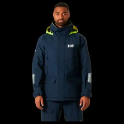 Outlet Helly Hansen Pier 4.0 Sail Jacket - Herre Sejlerjakke Blå