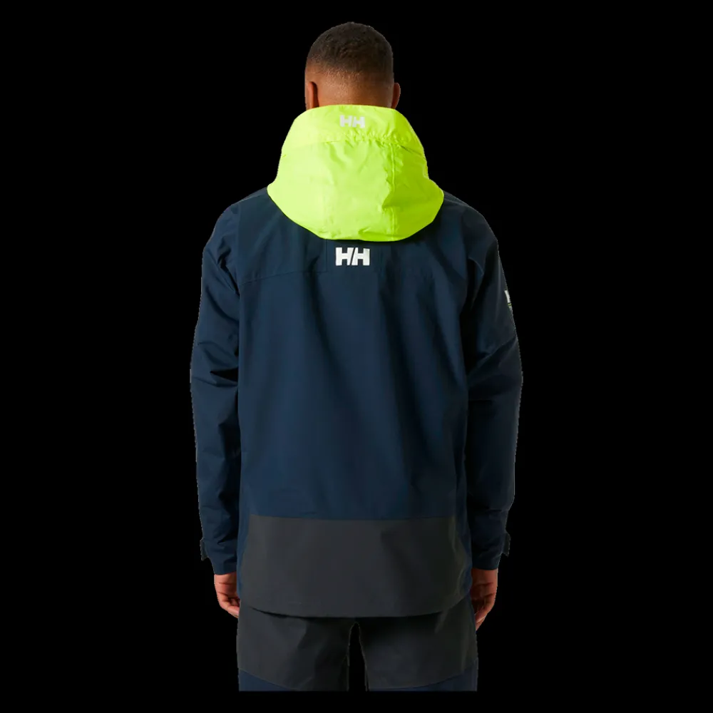 Outlet Helly Hansen Pier 4.0 Sail Jacket - Herre Sejlerjakke Blå