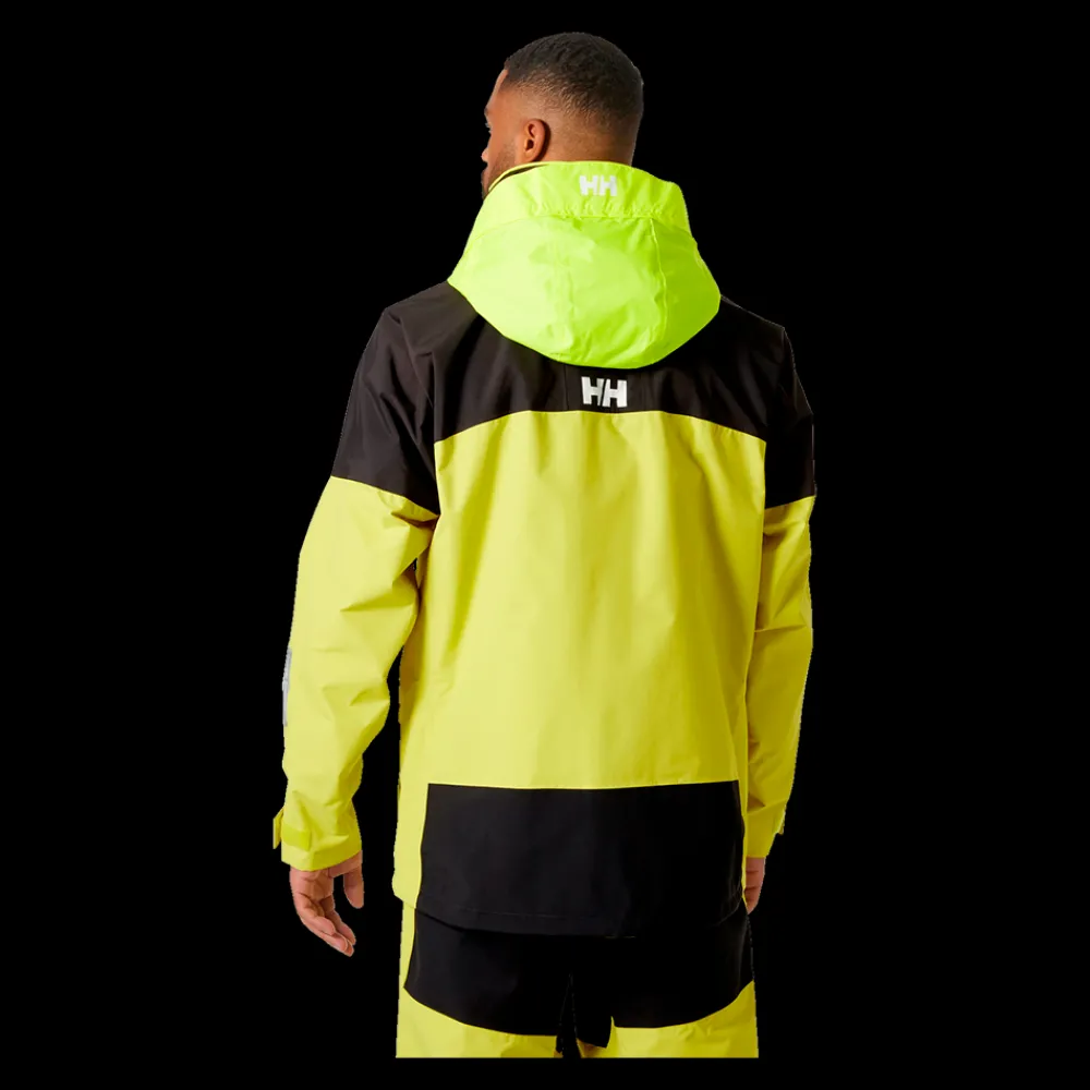 Fashion Helly Hansen Pier 4.0 Sail Jacket - Herre Sejlerjakke Grøn