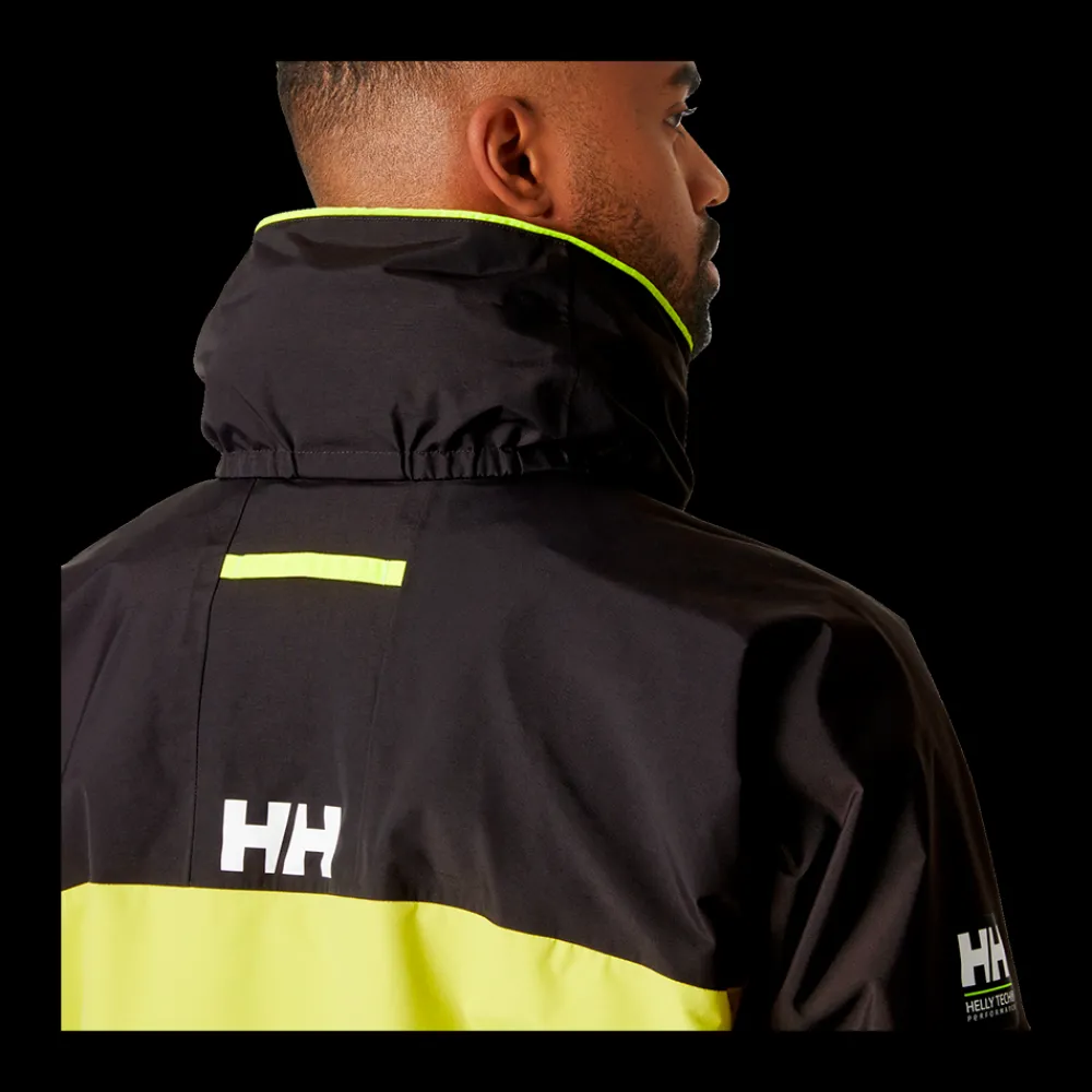Fashion Helly Hansen Pier 4.0 Sail Jacket - Herre Sejlerjakke Grøn