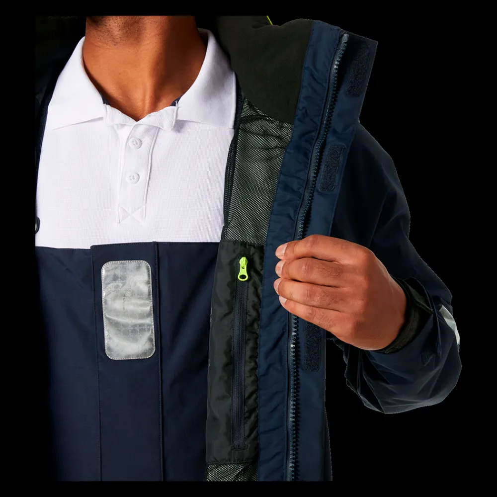Outlet Helly Hansen Pier 4.0 Sail Jacket - Herre Sejlerjakke Blå