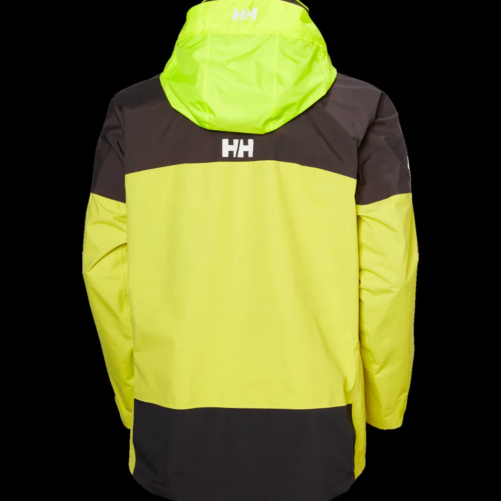 Fashion Helly Hansen Pier 4.0 Sail Jacket - Herre Sejlerjakke Grøn