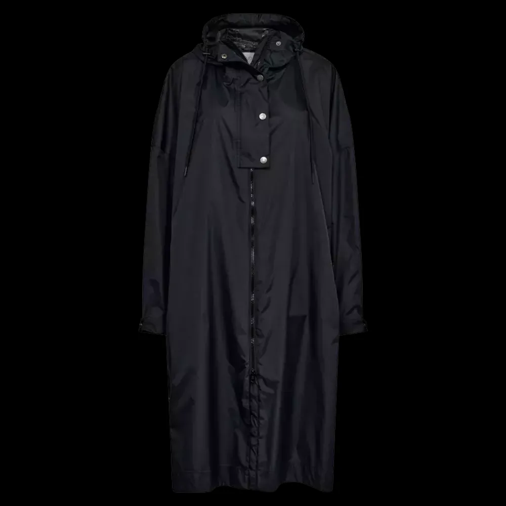 Sale Just Pinja Raincoat 24, W. - Dame Regnponcho Sort