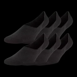 Clearance Fabrin Copenhagen 6 pk. No show, Uni. - Voksen Sokker Sort