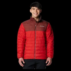 Sale Columbia Powder Lite II OMNIHEAT - Herre Vinterjakke Rød