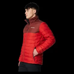 Sale Columbia Powder Lite II OMNIHEAT - Herre Vinterjakke Rød