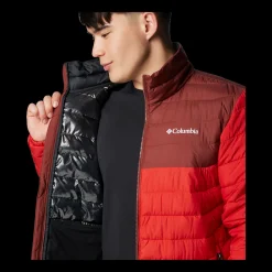 Sale Columbia Powder Lite II OMNIHEAT - Herre Vinterjakke Rød