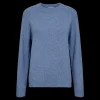 Fashion Fabrin Copenhagen Pullover Rib Neck 25, W. - Dame Striktrøje Blå