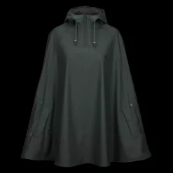 Clearance Ralka Rain Poncho - Voksen Regnponcho Grøn