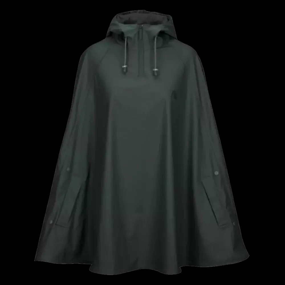 Clearance Ralka Rain Poncho - Voksen Regnponcho Grøn