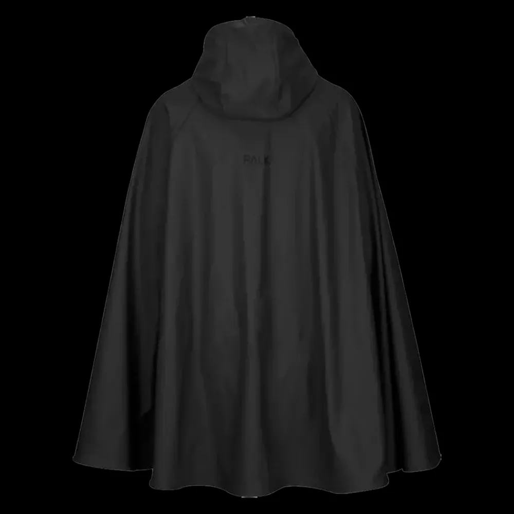 New Ralka Rain Poncho - Voksen Regnponcho Sort