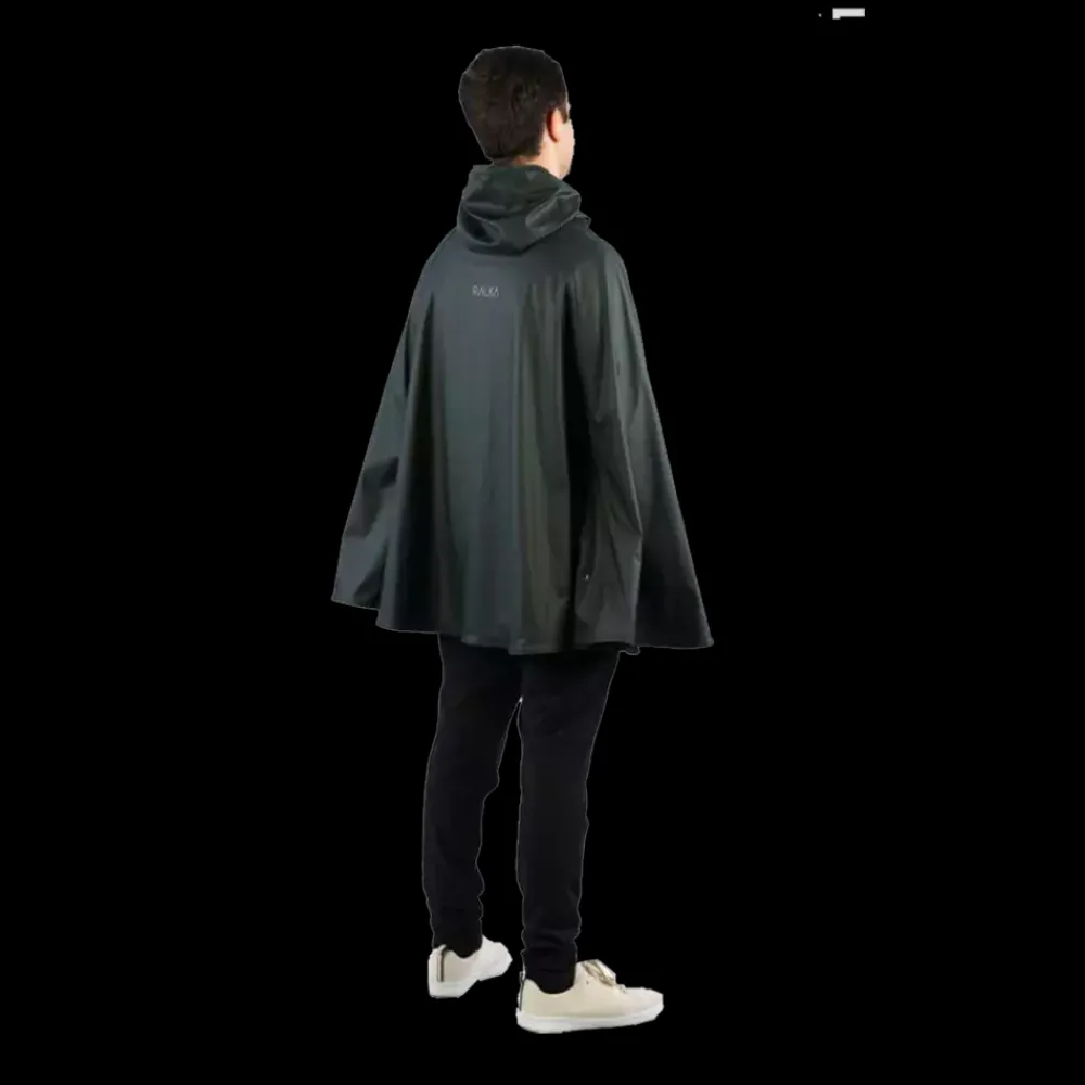 Clearance Ralka Rain Poncho - Voksen Regnponcho Grøn